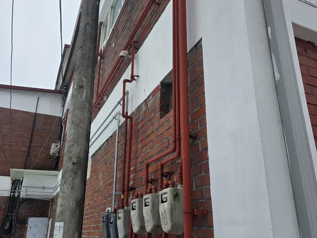경기도 광주시 도척면 상가주택 도시가스배관 시공사진